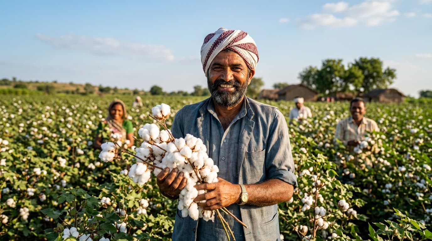 Millions of Indian Farmers with Healthy Bumper Crop Results