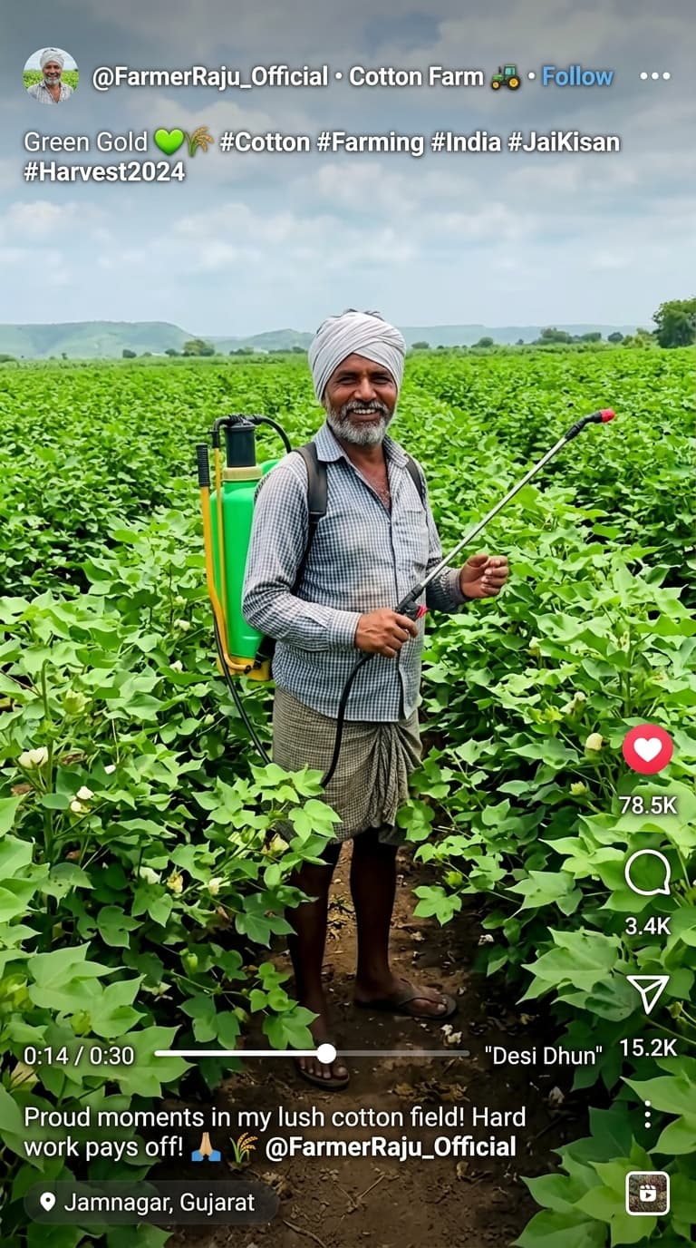Ramaya Crop World Instagram Reel